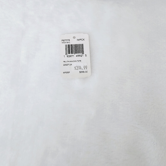 Coach AVA Dark Berry Chain Tote - Picture 13 of 13